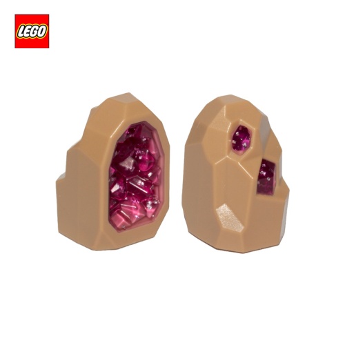 Cristal géode - Pièce LEGO® 49656pat0001