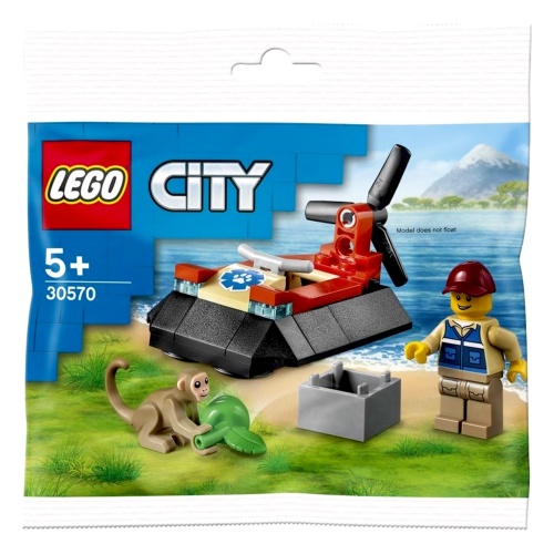 Wildlife Rescue Hovercraft - Polybag LEGO® City 30570