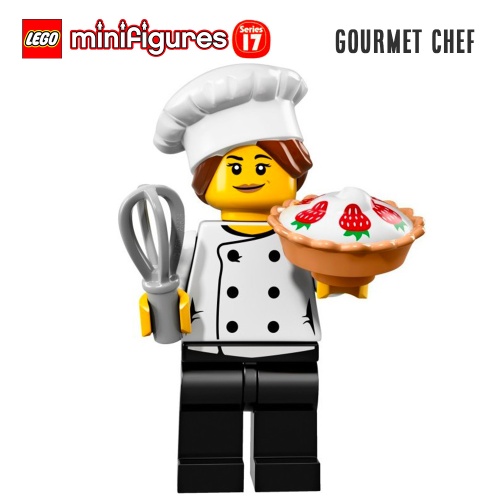 Minifigure LEGO® Série 17 - Le chef gourmet