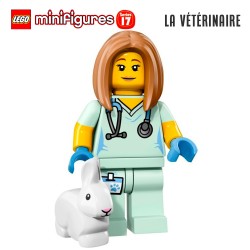 Minifigure LEGO® Série 17 - La vétérinaire