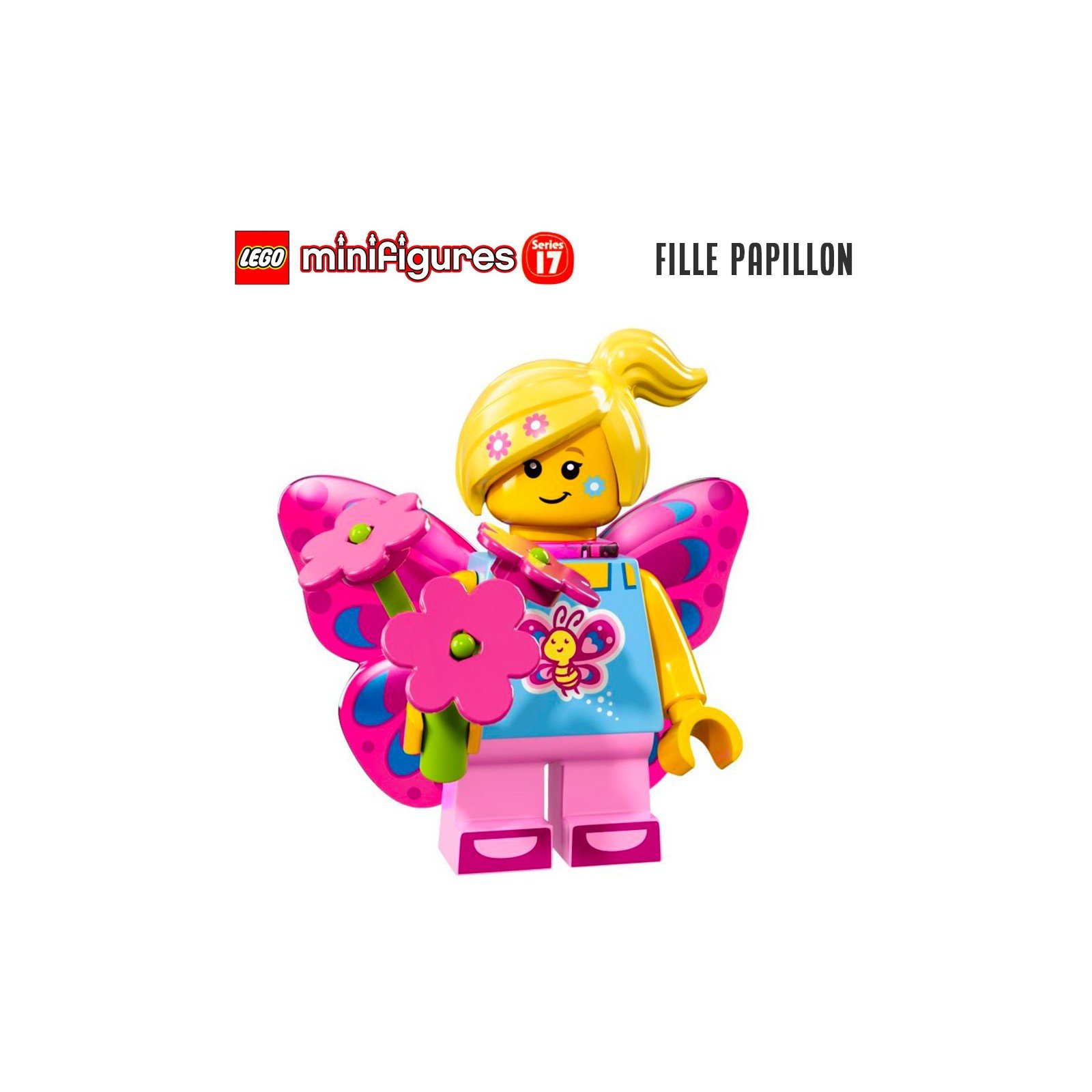 Minifigure LEGO® Série 17 - La fille papillon