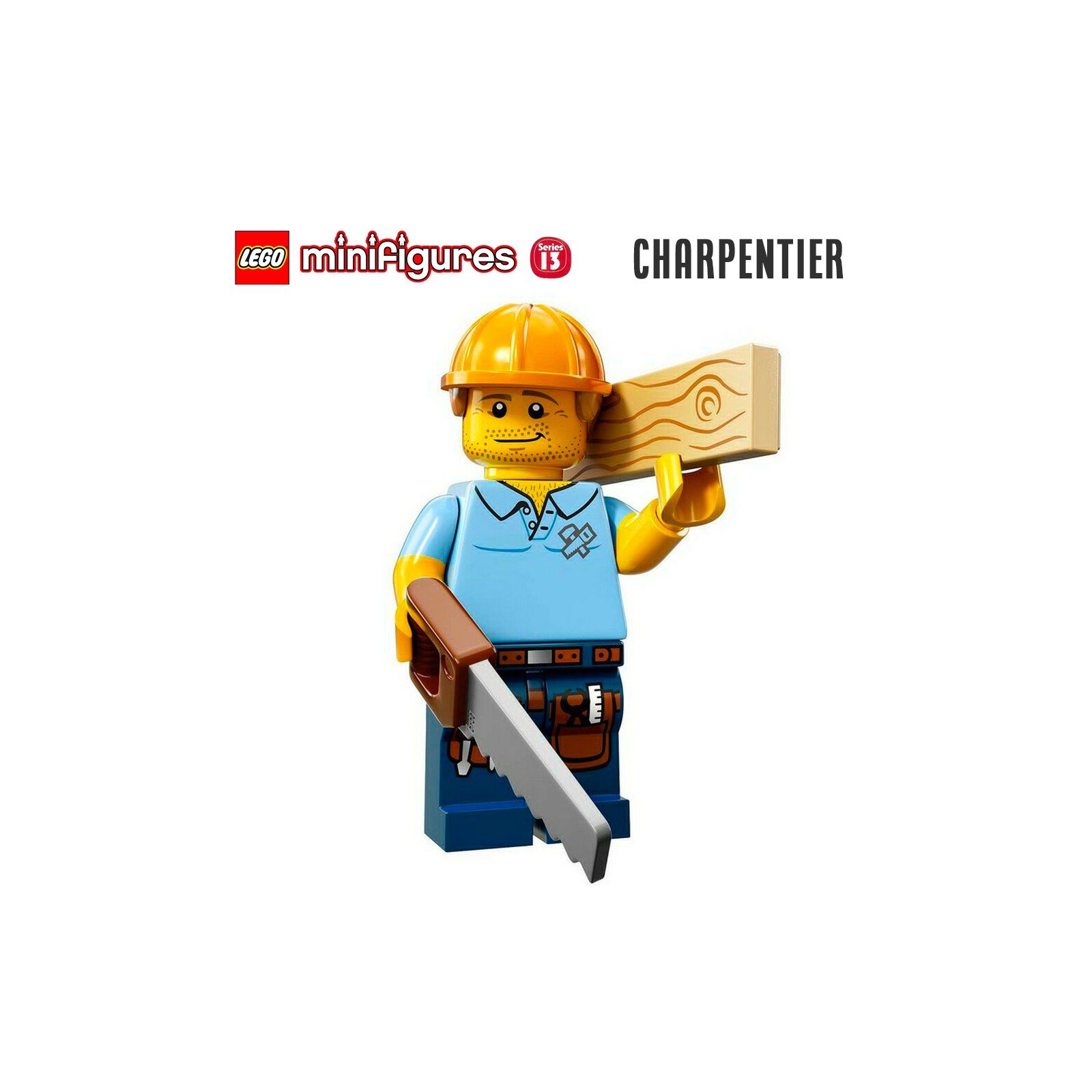 Minifigure LEGO® Série 13 - Le charpentier