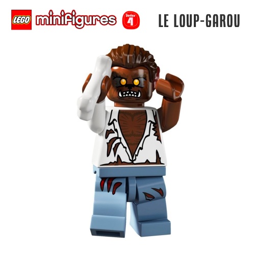 Minifigure LEGO® Série 4 - Le loup-garou