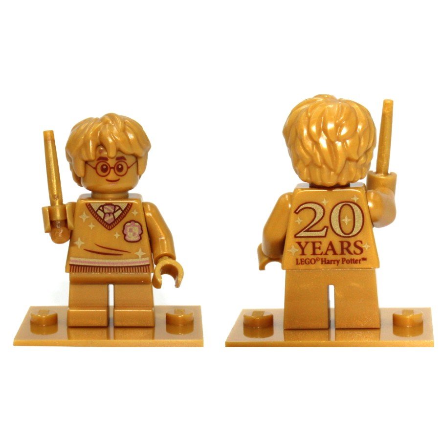 Minifigs dorées à collectionner LEGO Harry Potter 20e anniversaire -  HelloBricks