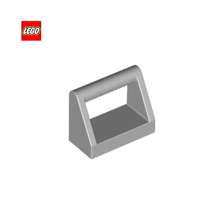 Tuile 1x2 avec poignée / barre - Pièce LEGO® 2432