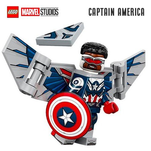 Minifigure LEGO® Marvel Studios - Captain America