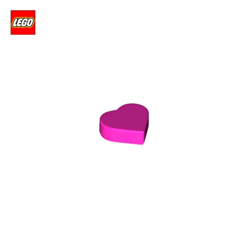 Tuile 1x1 Coeur - Pièce LEGO® 39739