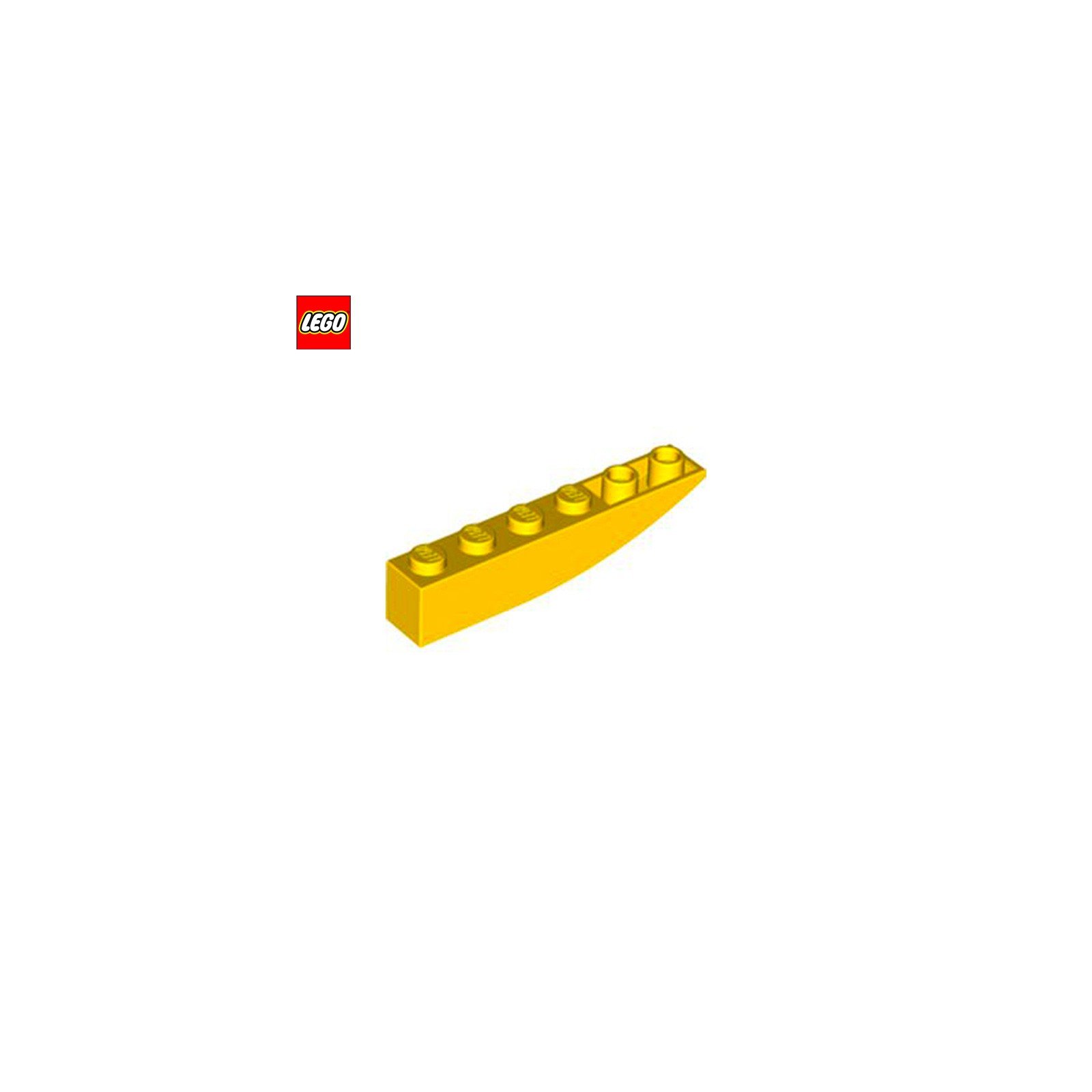 Brique courbée 1x6 inversée - Pièce LEGO® 42023