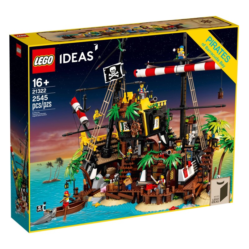 Les pirates de la baie de Barracuda - LEGO® Ideas 21322