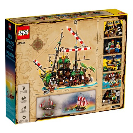 Les pirates de la baie de Barracuda - LEGO® Ideas 21322