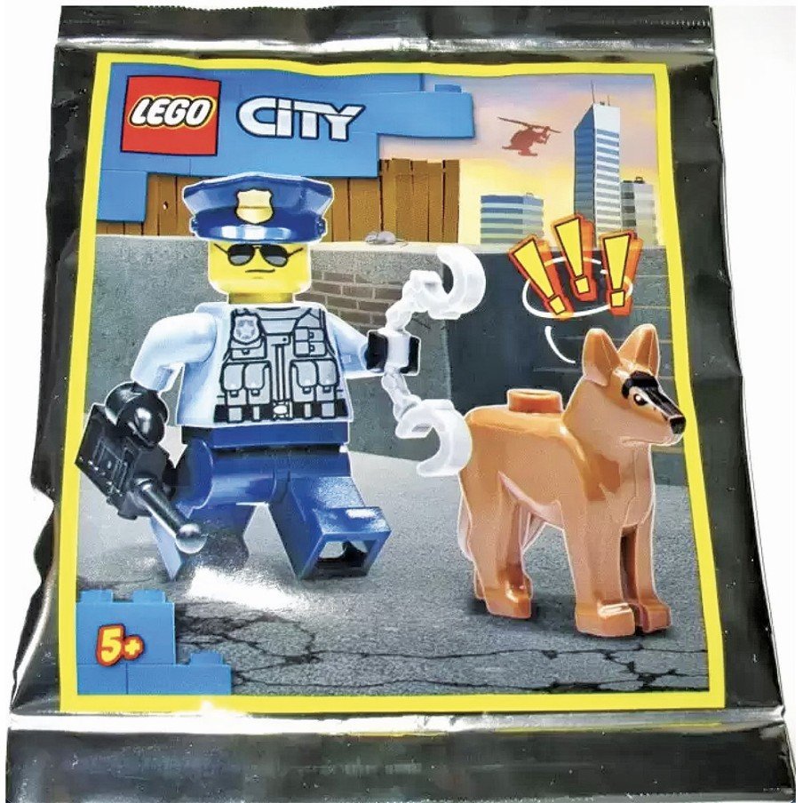 Le policier et son chien - Polybag LEGO® City 952109