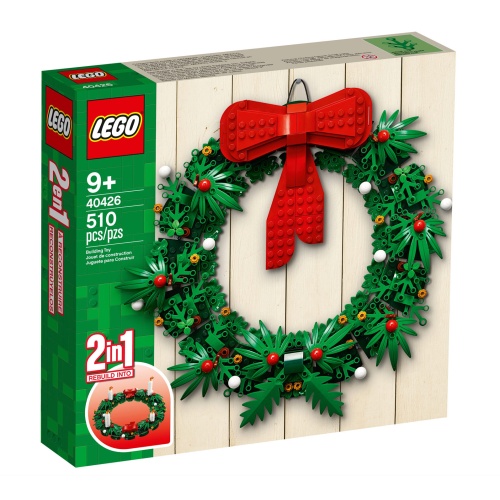Couronne de Noël 2-en-1 - LEGO® Exclusif 40426