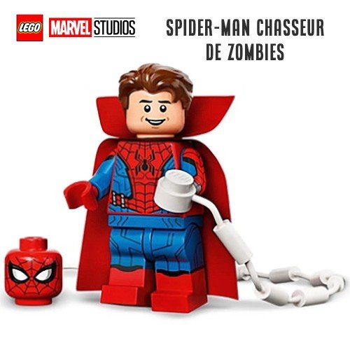 Minifigure LEGO® Marvel Studios - Spider-Man chasseur de zombies
