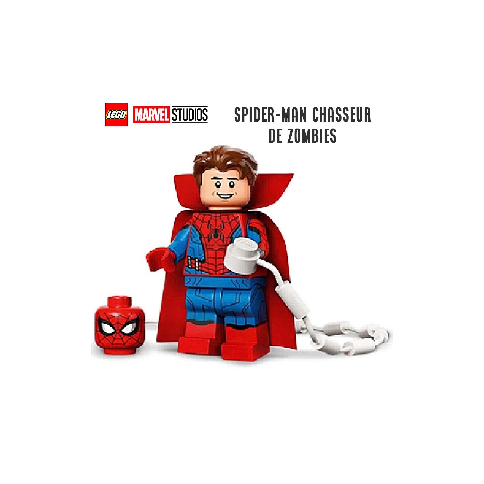 Minifigure LEGO® Marvel Studios - Spider-Man chasseur de zombies