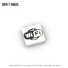 Panneau 2x2 "Wifi" - Pièce LEGO® customisée