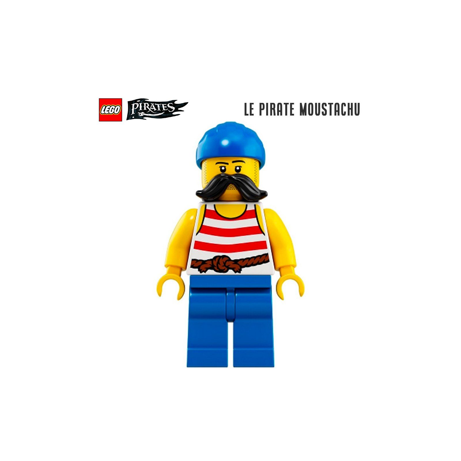 Minifigure LEGO® Pirates - Le pirate moustachu
