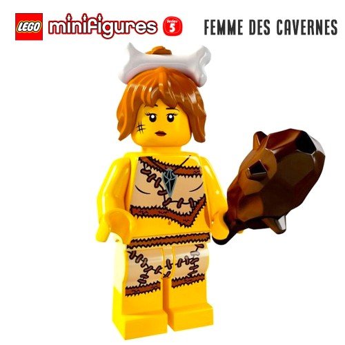 Minifigure LEGO® Série 5 - La femme des cavernes