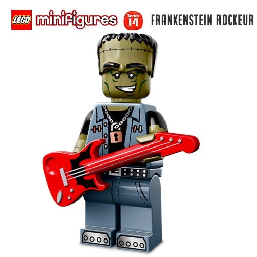 Minifigure LEGO® Série 14 - Frankenstein Rockeur