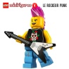 Minifigure LEGO® Série 4 - Le rockeur punk