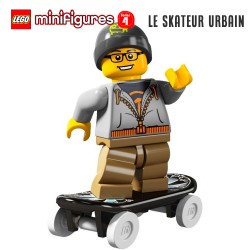 Minifigure LEGO® Série 4 - Le skateur urbain