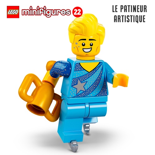 Minifigure LEGO® Série 22 - Le champion de patinage artistique