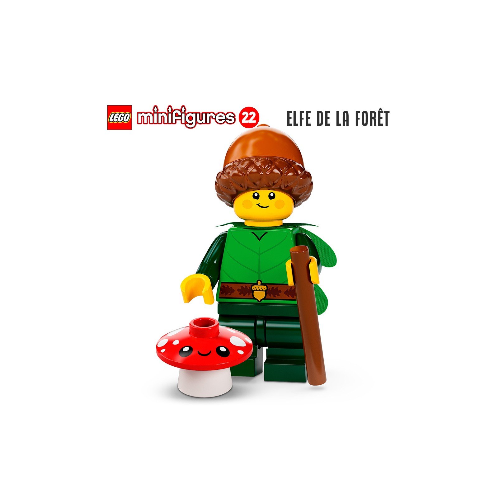 Minifigure LEGO® Série 22 - L'elfe de la forêt