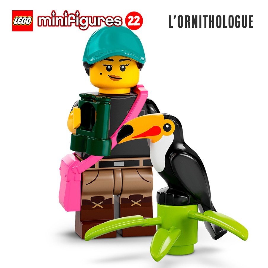 Minifigure LEGO® Série 22 - L'ornithologue