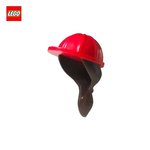 Casque d'ouvrière avec queue de cheval - Pièce LEGO® 16178