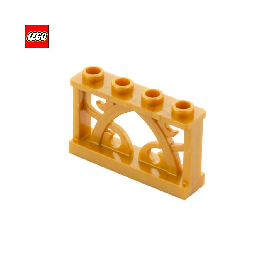 Barrière d'ornement 1x4x2 - Pièce LEGO® 19121