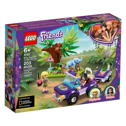Le sauvetage du bébé éléphant - LEGO® Friends 41421