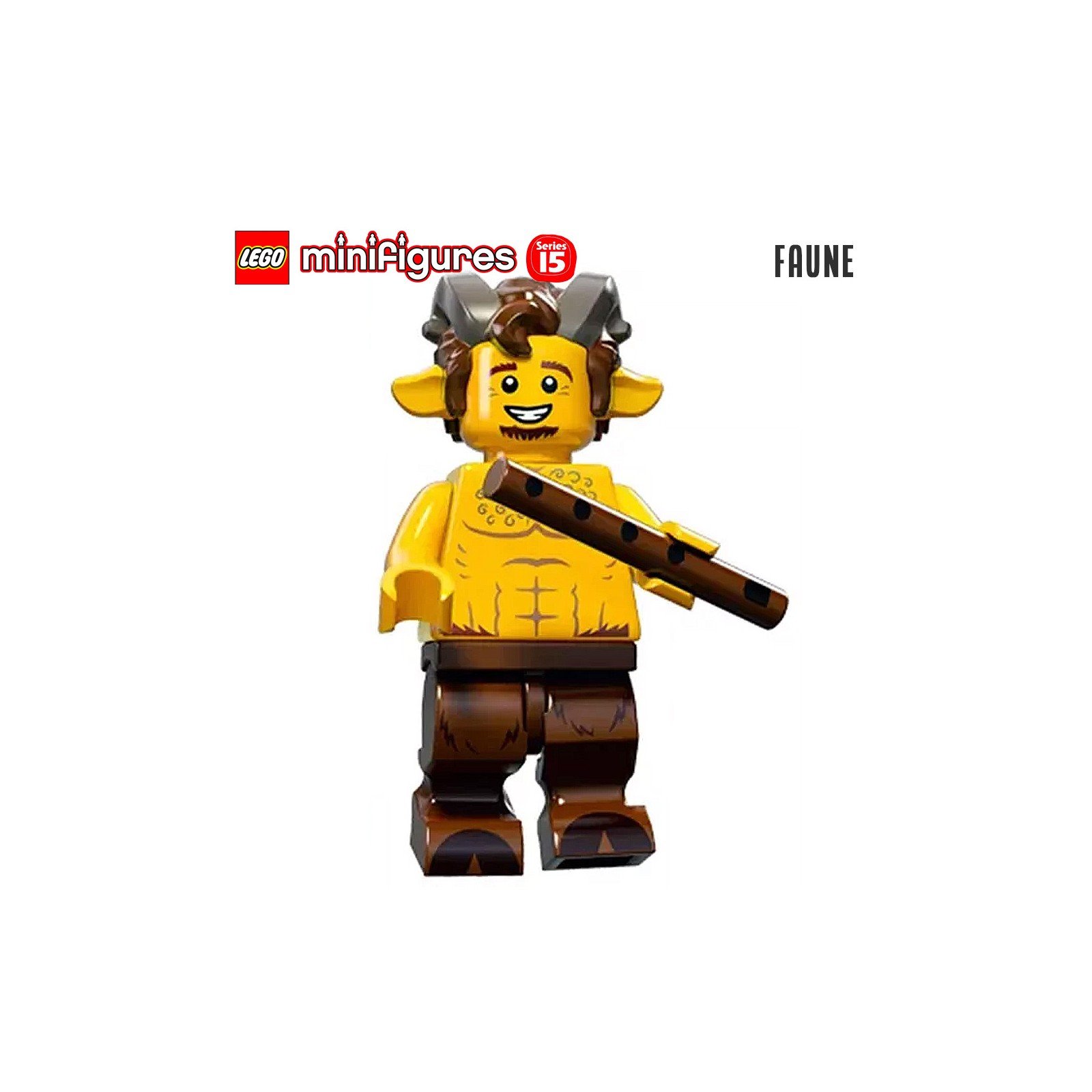 Minifigure LEGO® Série 15 - Le faune