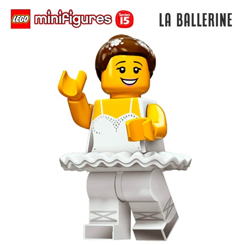 Minifigure LEGO® Série 15 - La ballerine