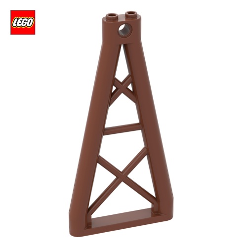 Pilier / Support triangulaire 1x6x10 - Pièce LEGO® 64449