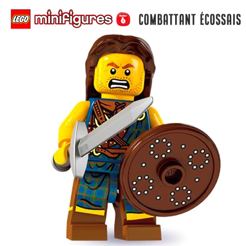 Minifigure LEGO® Série 6 - Le combattant écossais