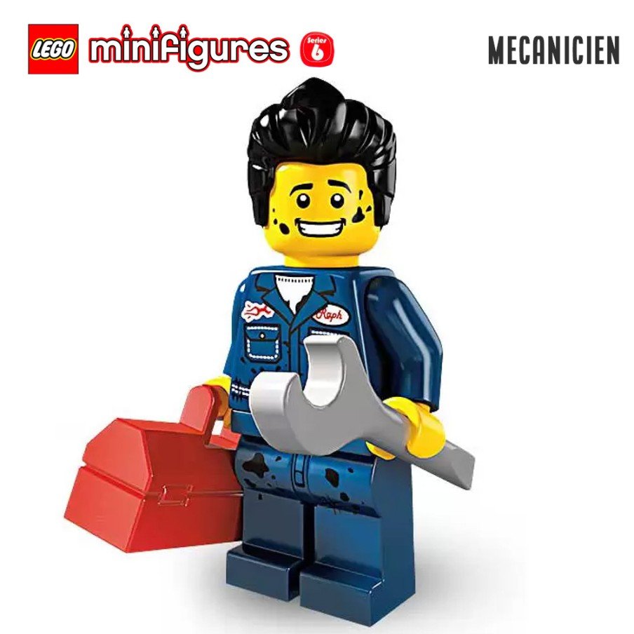 Minifigure LEGO® Série 6 - Le mécanicien