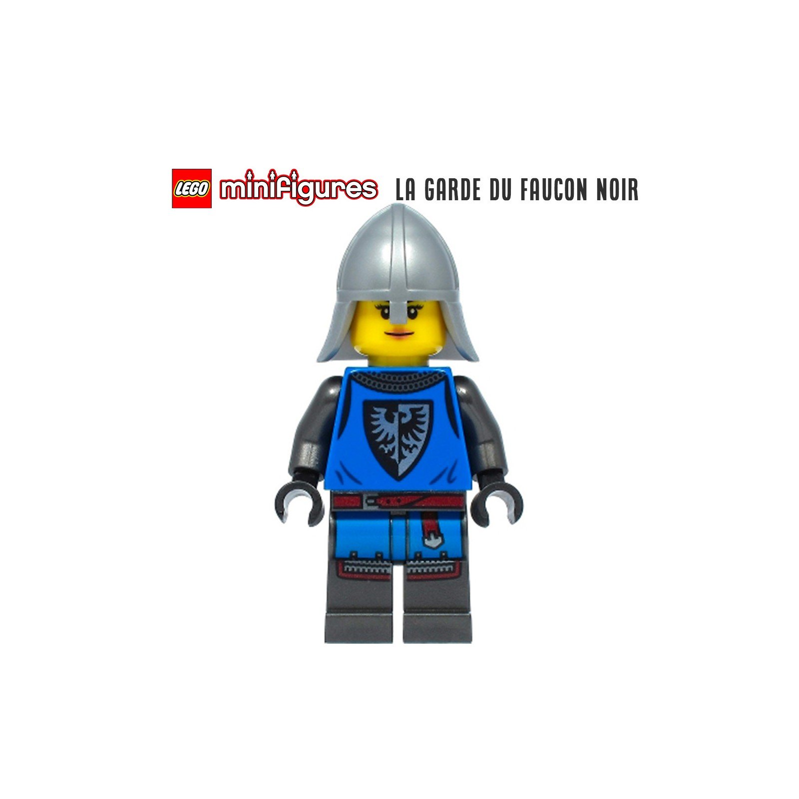 Minifigure LEGO® Médiéval - La garde du Faucon Noir