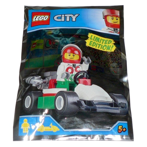 Le pilote de course et son kart (Edition limitée) - Polybag LEGO® City 951807