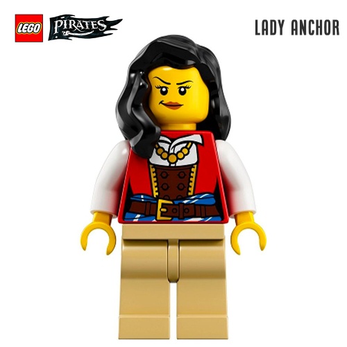Minifigure LEGO® Pirates - Lady Anchor