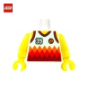 Torse (avec bras) maillot de Basket - Pièce LEGO® 76382