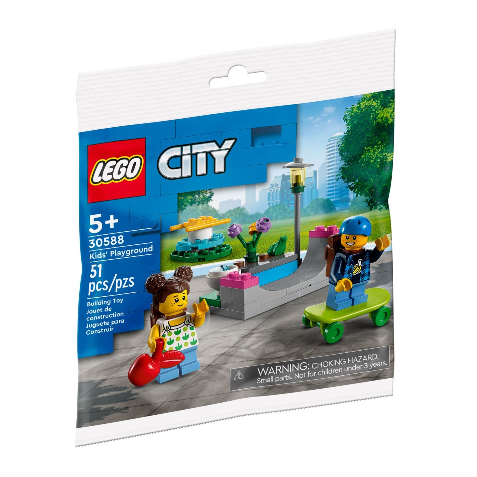 L'aire de jeux des enfants - Polybag LEGO® City 30588 - Super Briques
