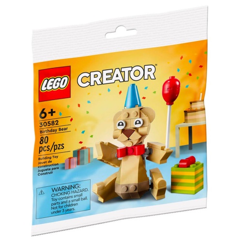 L'ours d'anniversaire - Polybag LEGO® Creator 30582