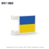 Drapeau Ukraine 2x2 avec clips - Pièce LEGO® customisée