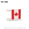 Drapeau Canada 2x2 avec clips - Pièce LEGO® customisée