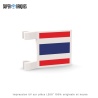 Drapeau Thaïlande 2x2 avec clips - Pièce LEGO® customisée