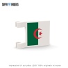Drapeau Algérie 2x2 avec clips - Pièce LEGO® customisée
