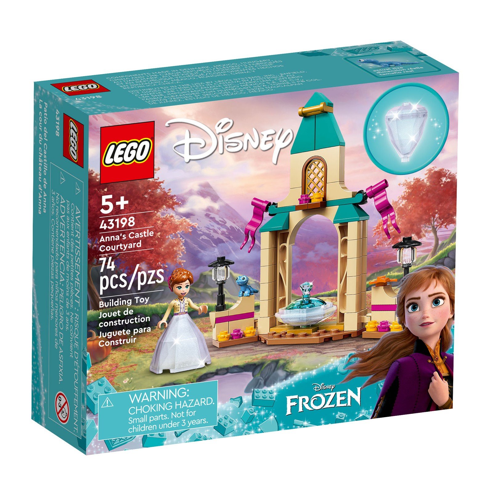 La cour du château d’Anna - LEGO® Disney Frozen 43198
