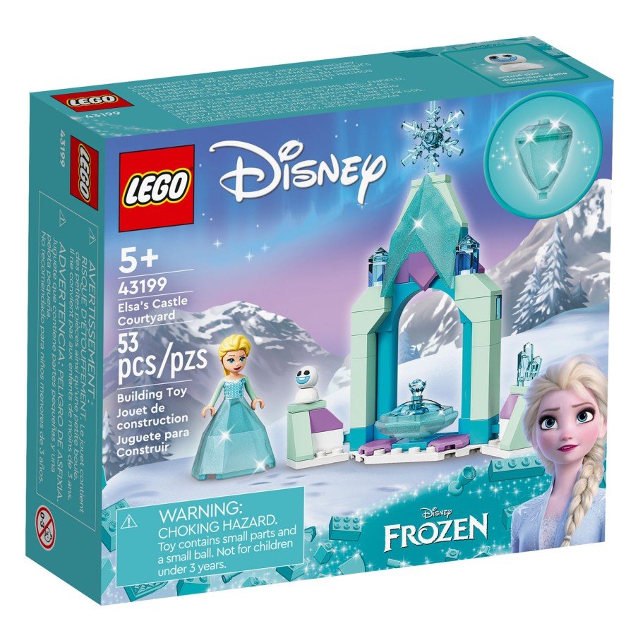 La cour du château d'Elsa - LEGO® Disney Frozen 43199