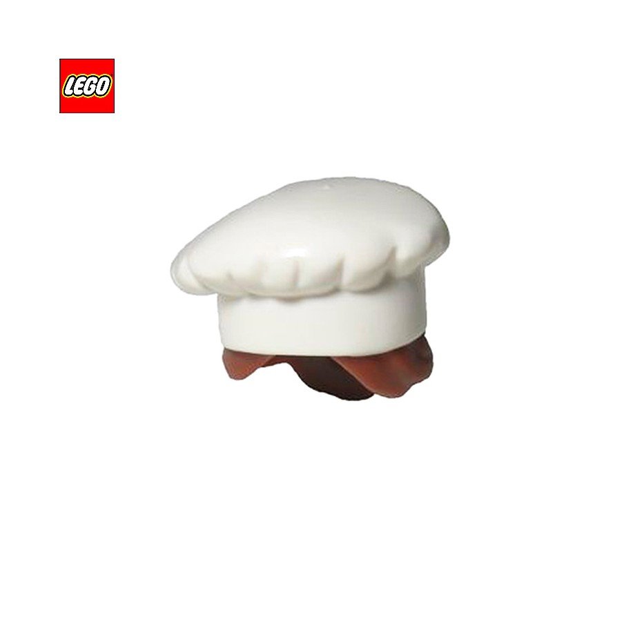 Toque de chef avec cheveux - Pièce LEGO® 31895