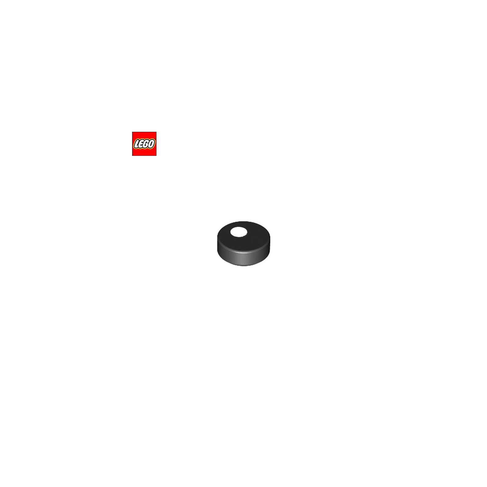 Tuile 1x1 ronde motif oeil noir - Pièce LEGO® 47182