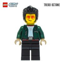 Minifigure LEGO® City - Le rockeur (Tread Octane)
